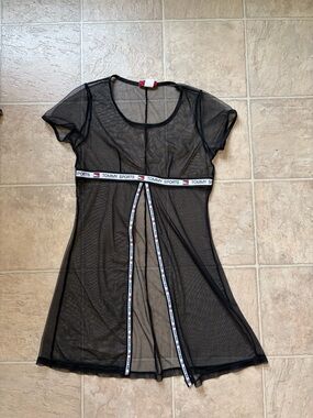 iRE X Tommy Sports 90s VTG Sheer mini dress/cover-up